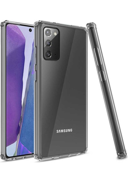 - Galaxy Note 20 - Kılıf Kenar Köşe Korumalı Nitro Anti Shock Silikon - Şeffaf - T14215 fiyatları