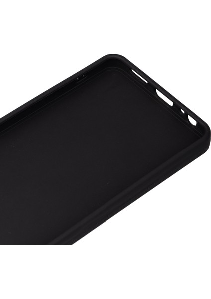 General Mobile Era 50 - Kılıf Mat Soft Esnek Biye Silikon - Siyah