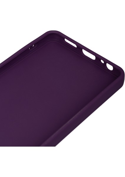General Mobile Era 50 - Kılıf Mat Soft Esnek Biye Silikon - Siyah