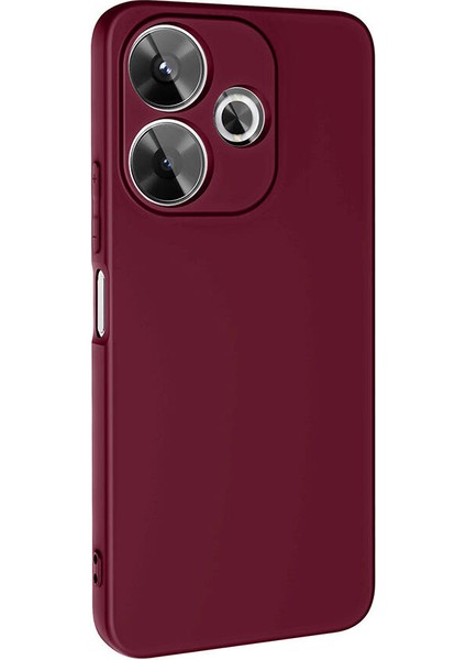 Redmi 13 4g - Kılıf Içi Kadife Koruyucu Mara Lansman Kapak - Lila
