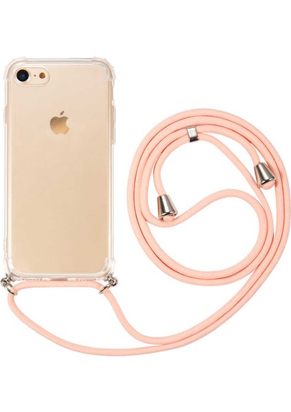 - iPhone 8 - Kılıf Şeffaf Ip Askılı Koruyucu X-Rop Kapak - Şeffaf - T15007 fırsatları