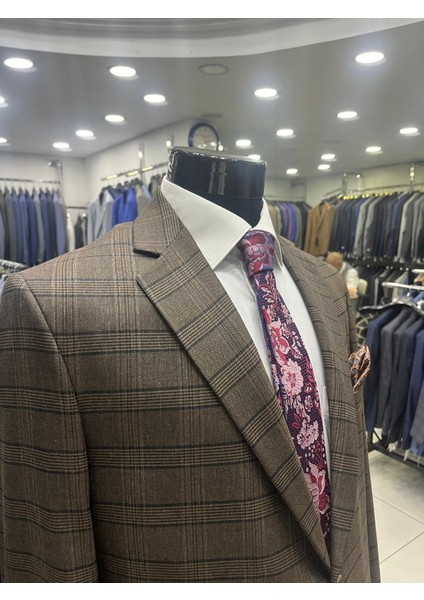 Kışlık Yün Erkek Ceket 4 Drop