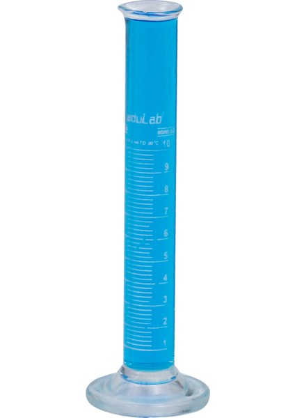 Dereceli Silindir 10 Ml 1/2 Böl Cam Mezur