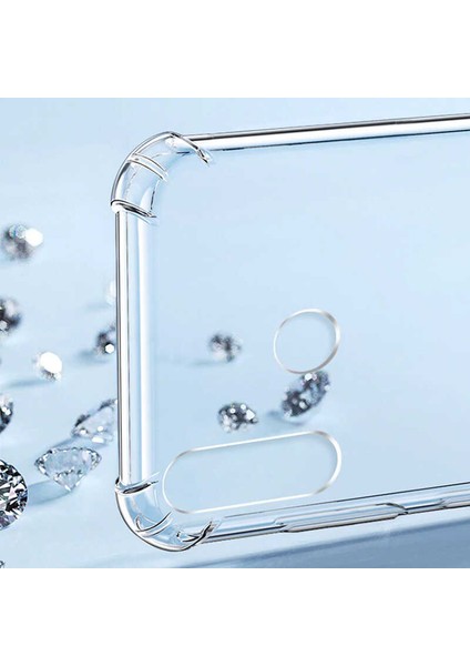 - P40 Lite E - Kılıf Kenar Köşe Korumalı Nitro Anti Shock Silikon - Şeffaf - T13315 indirimleri