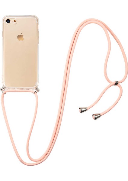 - iPhone Se 2022 - Kılıf Şeffaf Ip Askılı Koruyucu X-Rop Kapak - Şeffaf - T21097 modelleri