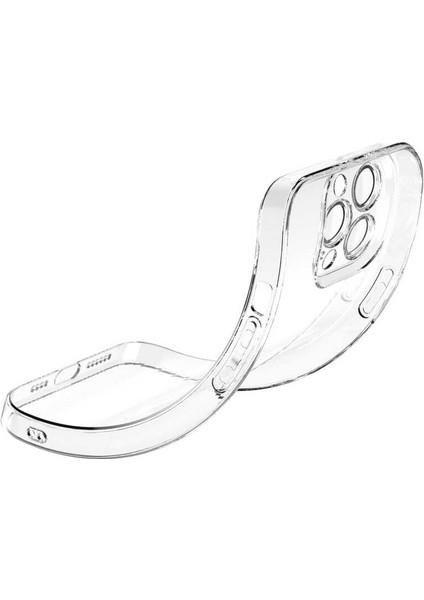 Noktaks - ZORE Apple iPhone 12 Pro - Kılıf Kamera Lens Korumalı Fizy Kapak - Şeffaf - T19330 modelleri