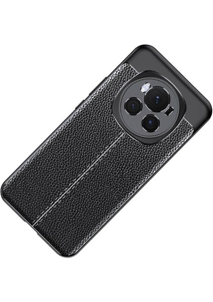 Honor Magic 6 Pro - Kılıf Auto Focus Karbon Niss Silikon Kapak - Şeffaf