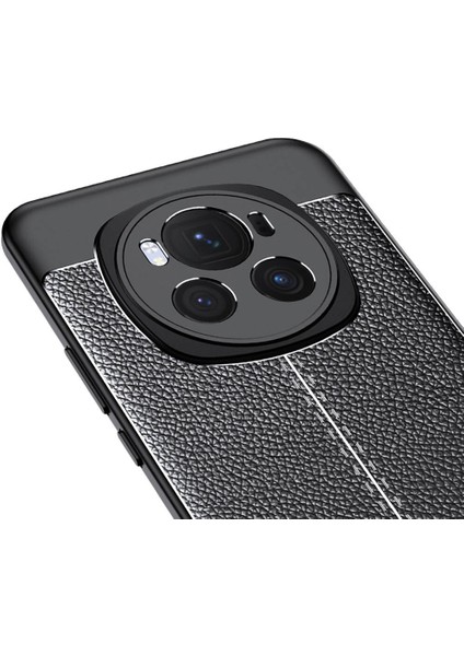 Honor Magic 6 Pro - Kılıf Auto Focus Karbon Niss Silikon Kapak - Şeffaf