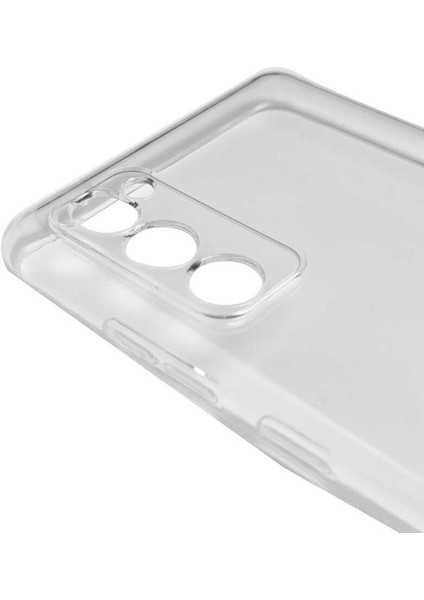 Galaxy S20 Fe - Kılıf Kamera Korumalı Süper Silikon Kapak - Şeffaf fiyatları