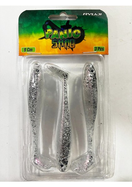 Panic Shad 9cm 5.5gr 3 Adet Silikon Yem