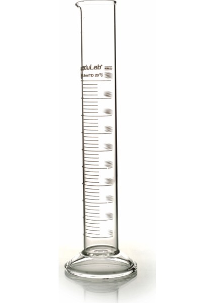 Dereceli Silindir 10 Ml 1/2 Böl Cam Mezur