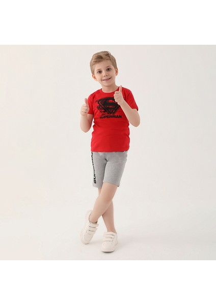 L1644-3 Erkek Çocuk Alt Üst Takım Beyaz