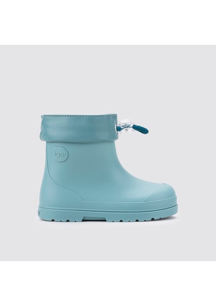 MENDI Unisex Çocuk Su Geçirmez Çizme Beyaz