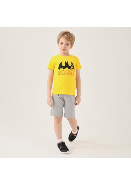 L1579-2 Erkek Çocuk Tişört Sarı
