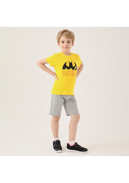 L1579-2 Erkek Çocuk Tişört Sarı modelleri