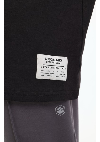 ml Franco 11FF11 5fx Siyah Erkek Kısa Kol T-Shirt