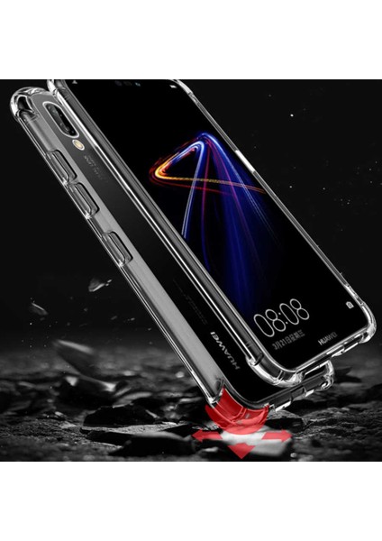 - P20 Pro - Kılıf Kenar Köşe Korumalı Nitro Anti Shock Silikon - Şeffaf modelleri