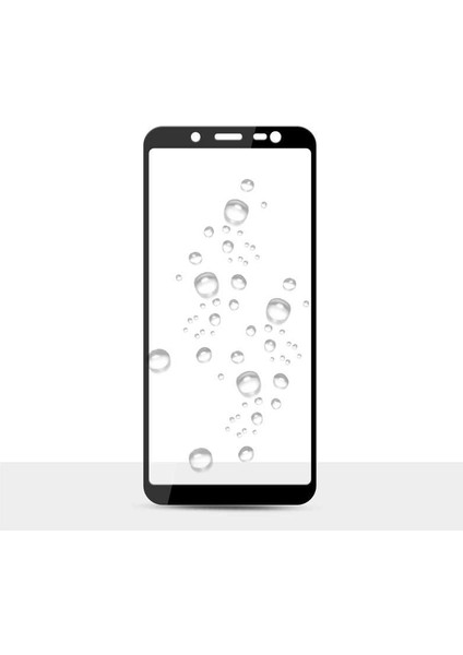 Galaxy J6 Ekran Koruyucu 5d Temperli Cam Koruma Siyah