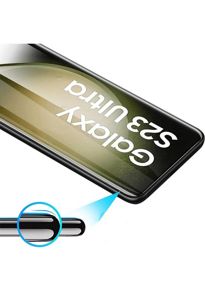 Galaxy S24 Ultra Ekran Koruyucu Hizalama Aparatlı Estek Easy Body Ekran Koruyucu Siyah