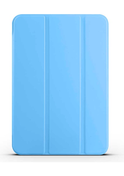 iPad Mini 6.Nesil 8.3.İnç 2021 A2567-A2568-A2569 Smart Cover Standlı 1-1 Kılıf - Pembe