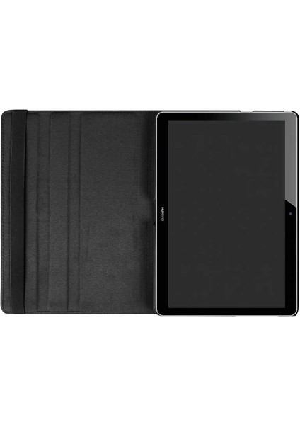 Mediapad T3 7 7.İnç Yatay Dikey Dönen Standlı Kılıf - Lacivert
