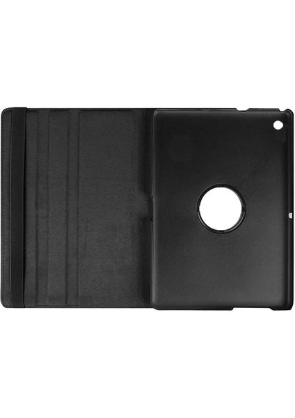Mediapad T3 7 7.İnç Yatay Dikey Dönen Standlı Kılıf - Lacivert