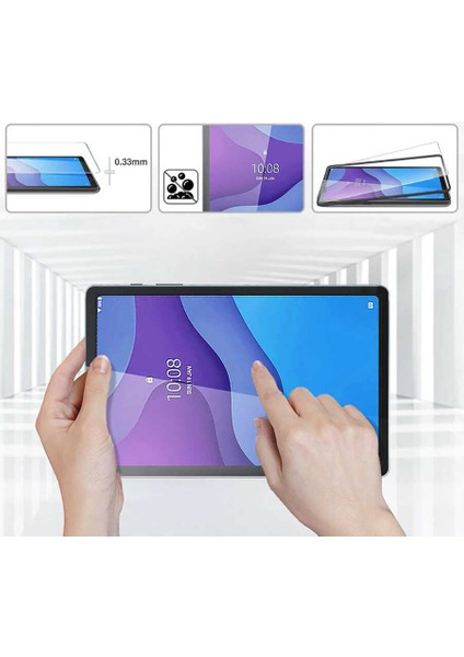 - Lenovo Tab M9 - Ekran Koruyucu Tablet Temperli Cam Koruma - Şeffaf