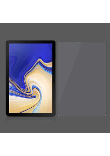 - Samsung Galaxy Tab S4 T830 - Ekran Koruyucu Tablet Temperli Cam Koruma - Şeffaf