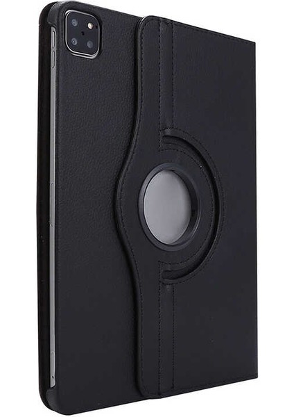 iPad Air 4.Nesil 10.9.İnç 2020 A2316-A2324-A2325-A2072 Yatay Dikey Dönen Standlı Kılıf - Mor