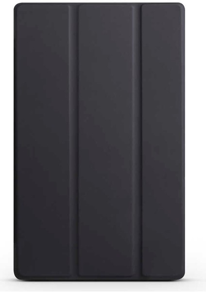 Lenovo Tab M10 Hd 10.1.İnç Gen.2.Nesil TB-X306F Smart Cover Standlı 1-1 Kılıf - Siyah