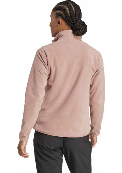 W mt Ess Fz Fl Warcl Pudra Kadın Fermuarlı Sweatshirt fiyatları