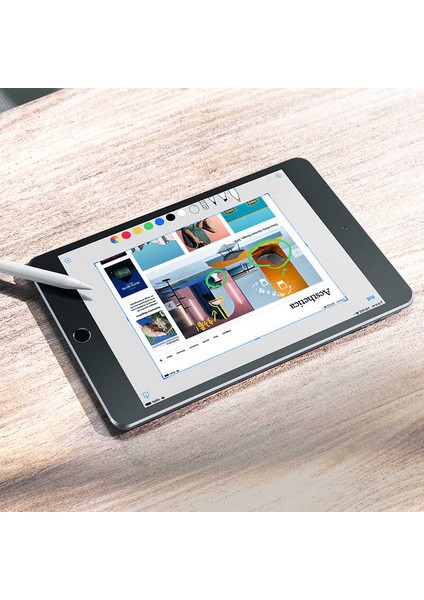 Apple iPad 9.7 2018 (6.nesil) Ekran Koruyucu Paper-Like Ekran Koruma Şeffaf