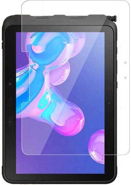 - Samsung Galaxy Tab Active Pro T547 - Ekran Koruyucu Tablet Temperli Cam Koruma - Şeffaf