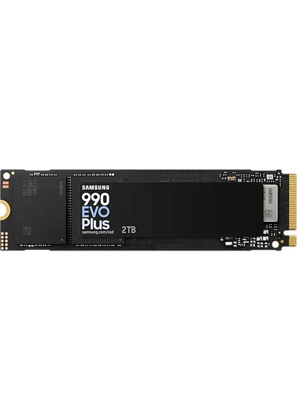 Samsung MZ-V9S2T0BW, 990 Evo Plus, 2tb, 7250/6300, Gen4, Nvme Pcıe M.2 2280, SSD (Türkiye Distribütörü Garantili)