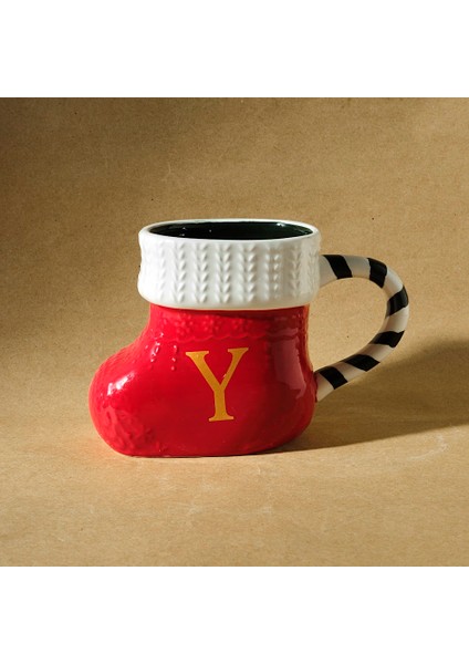 New Year Yılbaşı Y Harfli Kupa