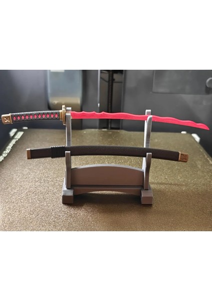 Elden Ring Rivers Of Blood Katana ve Stand Seti