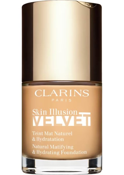 Skin Illusion Velvet - Doğal Bitişli Nemlendirici Fondöten 109C - Wheat (30 ml)