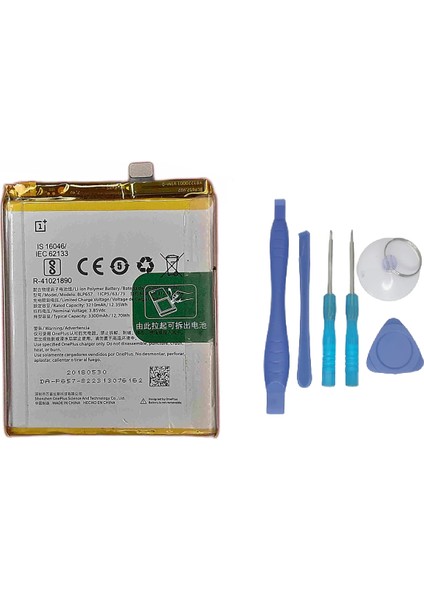 One Plus 6 Batarya Pil Sıfır Orijinal + TAMİR SETİ