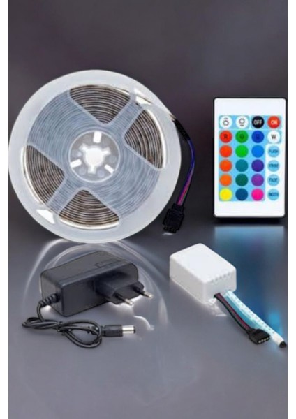 LED Işık 5 Metre Şerit LED Rgb Işıklı