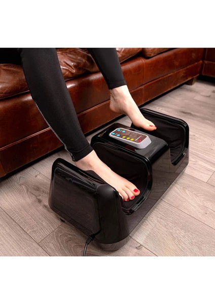 Yeni Titreşimli Shiatsu Masaj Cihazı Isıtmalı Yoğurmalı Dolaşım Ayak Masaj Aleti modelleri