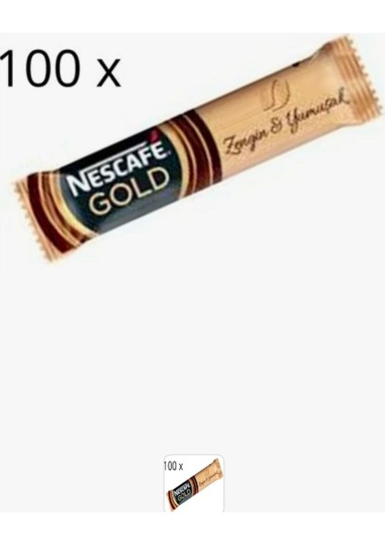Gold 100 x 2 gr Tek Kullanımlık Yumuşak İçim. fiyatları