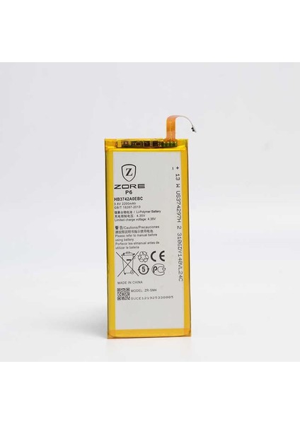 Huawei Ascend P6 Zore Tam Orjinal Batarya