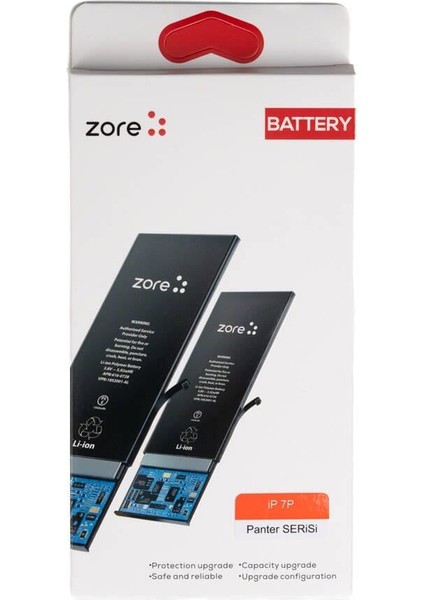 Apple iPhone 7 Plus Zore Panter Serisi Batarya