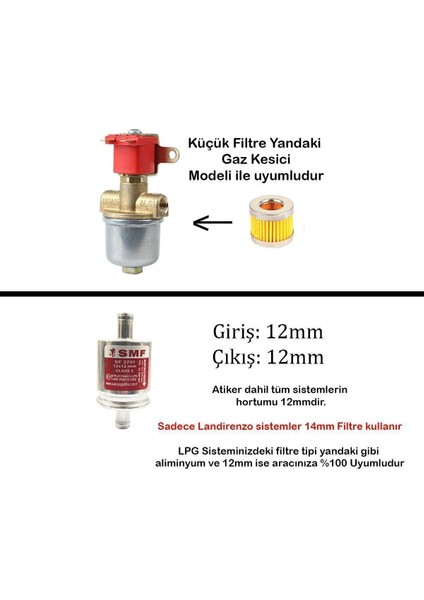 Lpg Filtresi/lpg Filtre Bakım Seti/atiker Gaz Kesici Filtresi fiyatları