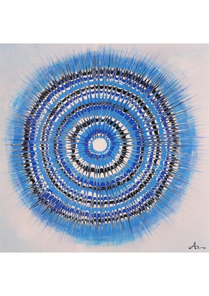 Soyut El Yapımı Yağlı Boya Tablo 75X75CM fiyatları