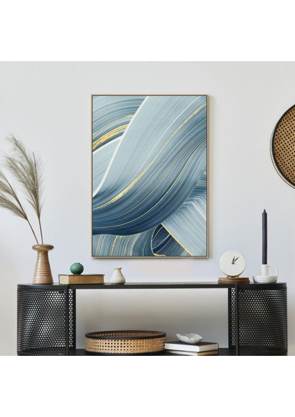 Modern Soyut El Yapımı Yağlı Boya Tablo 75X100CM modelleri