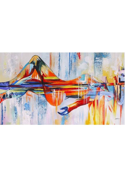 Soyut Nü Büyük Boy El Yapımı Yağlı Boya Tablo 135X85CM fiyatları