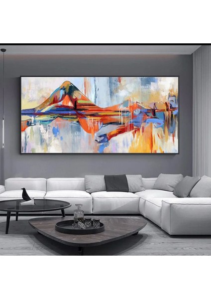 Soyut Nü Büyük Boy El Yapımı Yağlı Boya Tablo 135X85CM modelleri