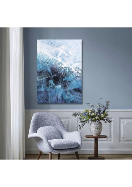 Soyut Deniz El Yapımı Yağlı Boya Tablo 75X101CM fiyatları