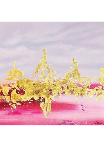 Soyut El Yapımı Yağlı Boya Tablo 85X85CM fiyatları